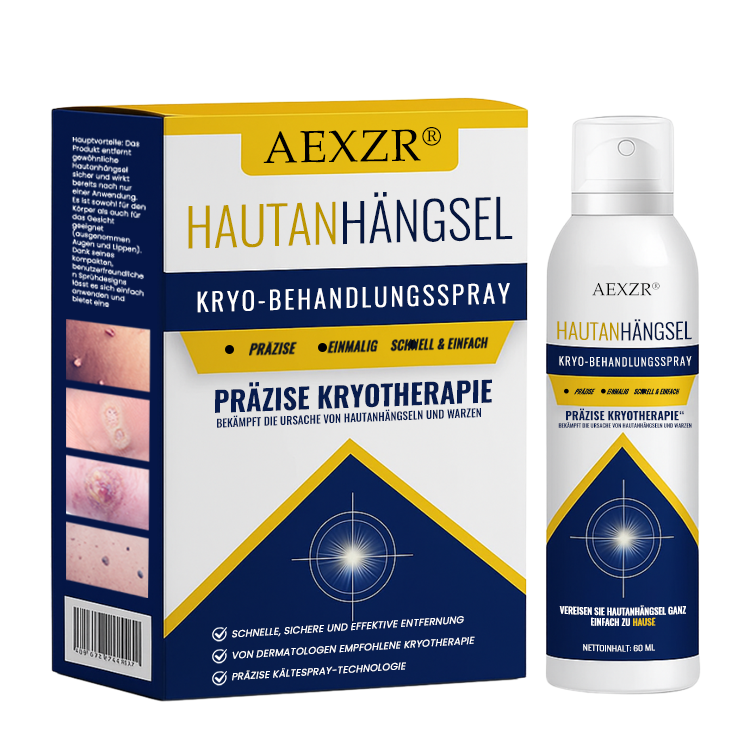 🏷️ EXKLUSIVES ANGEBOT! 50 % RABATT – AEXZR® Hautanhängsel-Kryo-Behandlungsspray