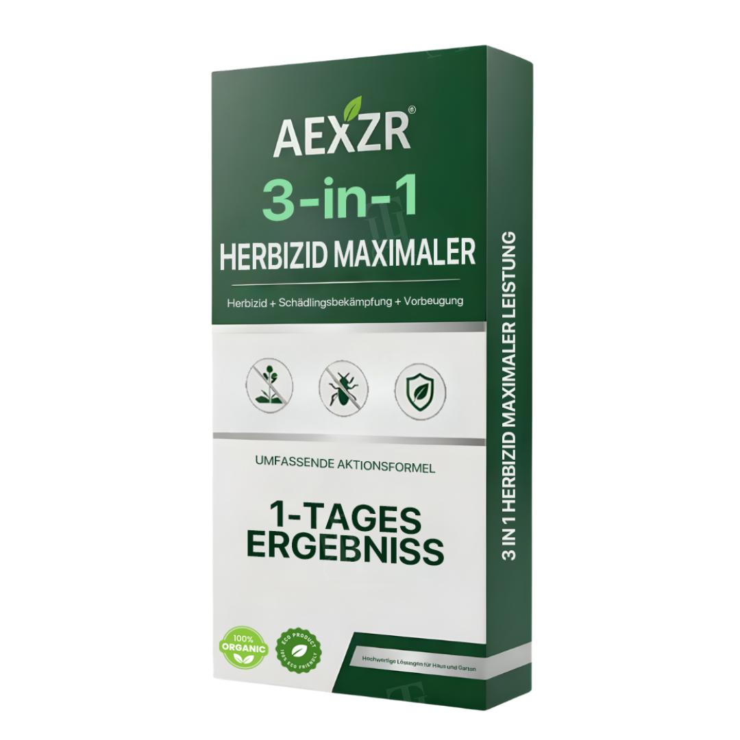 🔥RABATT – NIEDRIGSTER PREIS – 50 % RABATT🌿AEXZR® 3 in 1 Herbizid Maximaler Leistung