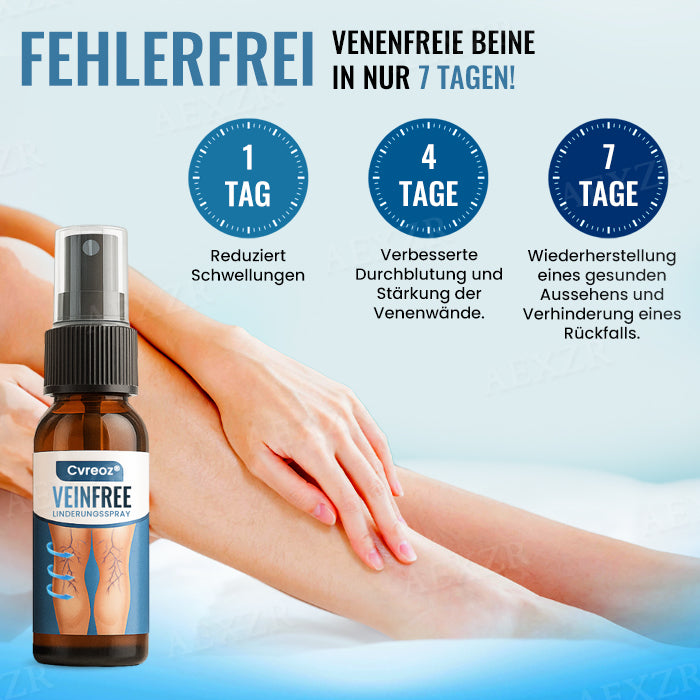 Cvreoz® VeinFree Linderungsspray |⚡BEGRENZTES RABATTANGEBOT
