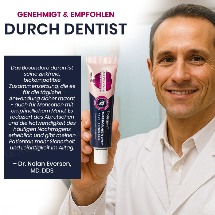 Dobshow® Thermoplastischer Prothesenkleber - LIMITED-TIME OFFER | Zeigen Sie Ihr schönes Lächeln!💕