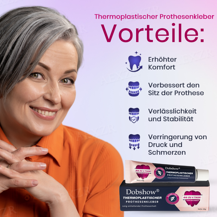 Dobshow® Thermoplastischer Prothesenkleber - LIMITED-TIME OFFER | Zeigen Sie Ihr schönes Lächeln!💕