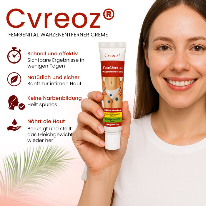 Cvreoz® FemGenital Warzenentferner Creme - LIMITED-TIME OFFER | Lassen Sie das beste Selbstvertrauen in sich heraus!💕