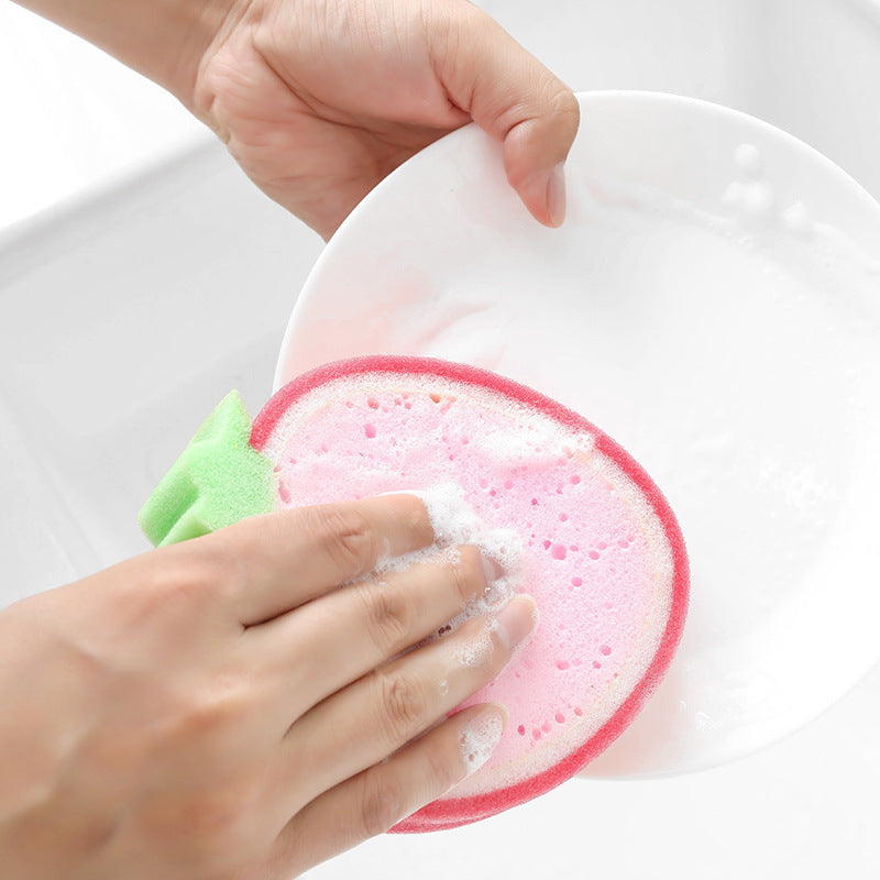 AEXZR® Kitchen Multifunctional Fruit Dishwashing Sponge