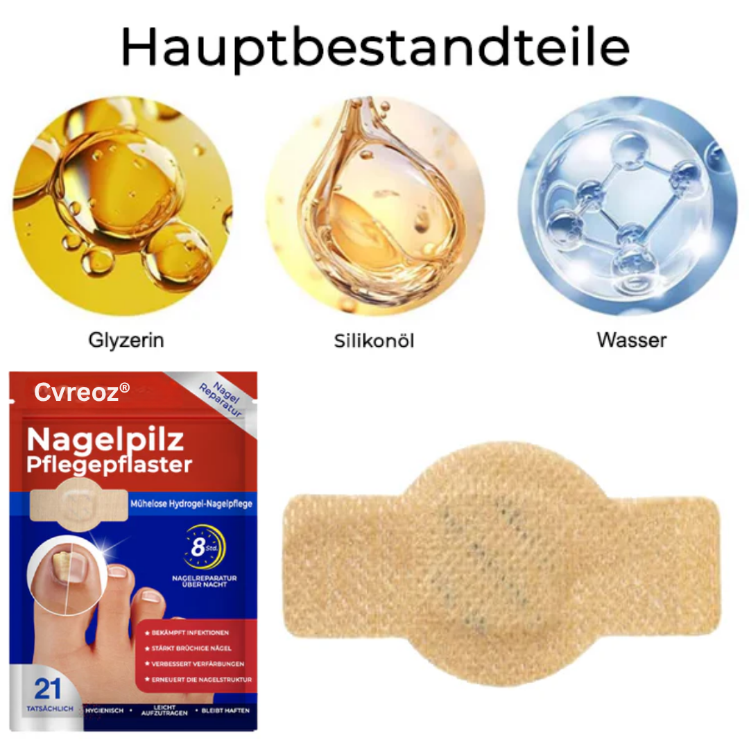 26 Packungen übrig! Cvreoz® Nagelpilz Pflegepflaster