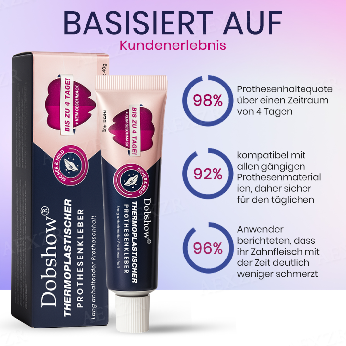 Dobshow® Thermoplastischer Prothesenkleber - LIMITED-TIME OFFER | Zeigen Sie Ihr schönes Lächeln!💕