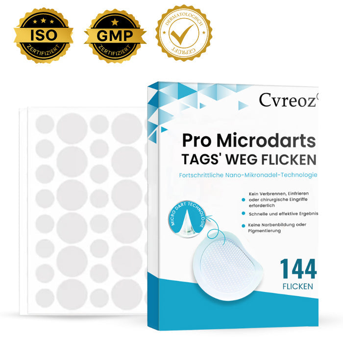 Cvreoz® Pro Microdarts Tags' weg Flicken -  BEFRISTETES ANGEBOT | Skin Tag No More!!! 💕