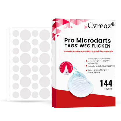 Cvreoz® Pro Microdarts Tags' weg Flicken -  BEFRISTETES ANGEBOT | Skin Tag No More!!! 💕