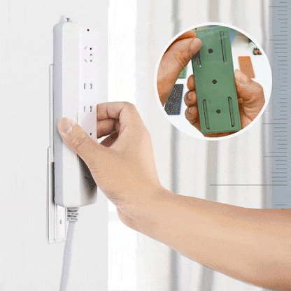 NOWORDUP® Adhesive Punch-free Socket Holder