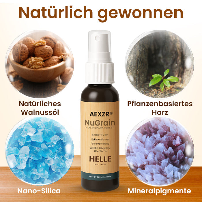 🏷️ EXKLUSIVES ANGEBOT! 50 % RABATT – AEXZR® NuGrain Holzreparatur-Set
