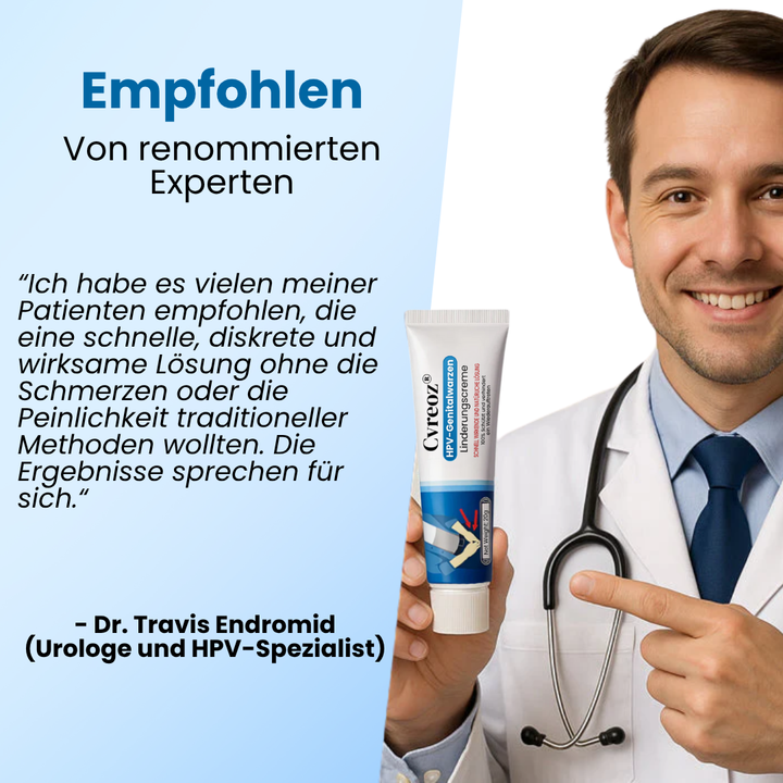 Cvreoz® HPV-Genitalwarzen Linderungscreme  | Nie wieder Juckreiz💕
