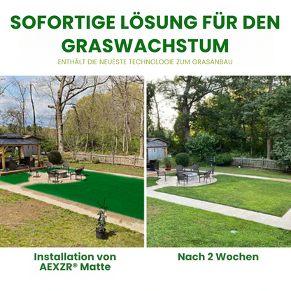 🔥NIEDRIGSTER PREIS – 50 % RABATT | AEXZR® Kompostierbare Rasenwachstumsmatte