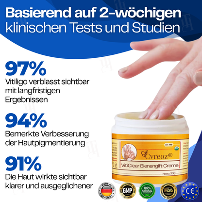 Cvreoz® VitiClear Bienengift Creme |Die Antwort der Natur für reine Haut✨