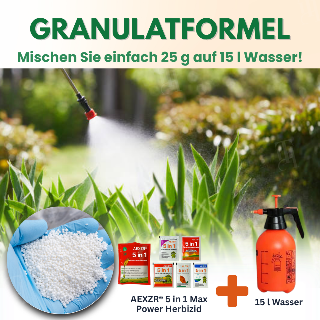 🔥WEIHNACHTEN – 50 % RABATT🌿| AEXZR® 5 in 1 Herbizid Maximalstärke