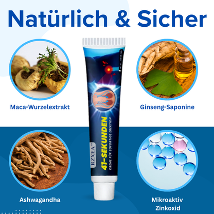 ❤️Limitierter Valentinstags-SALE !! | Sparen Sie heute 50 %| RZXEA™ 41-Sekunden-Creme für sofortige Erektion
