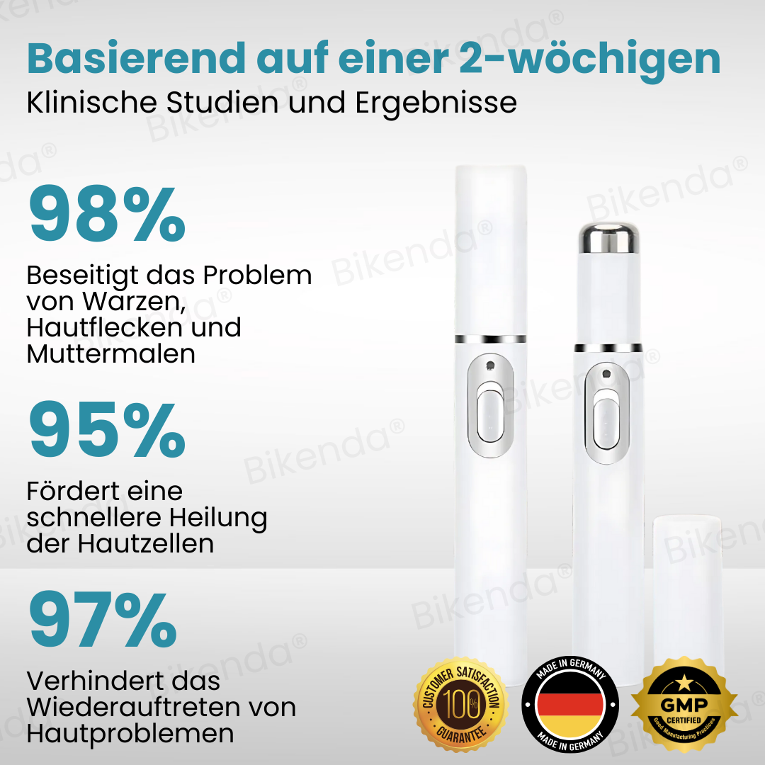 Bikenda® Nicht-invasiver Stift - und Warzenbehandlung Laserstift zum Entfernen