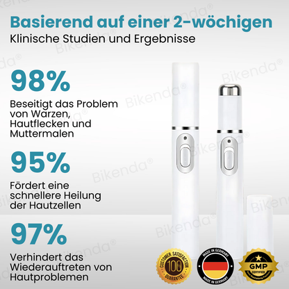 Bikenda® Nicht-invasiver Stift - und Warzenbehandlung Laserstift zum Entfernen