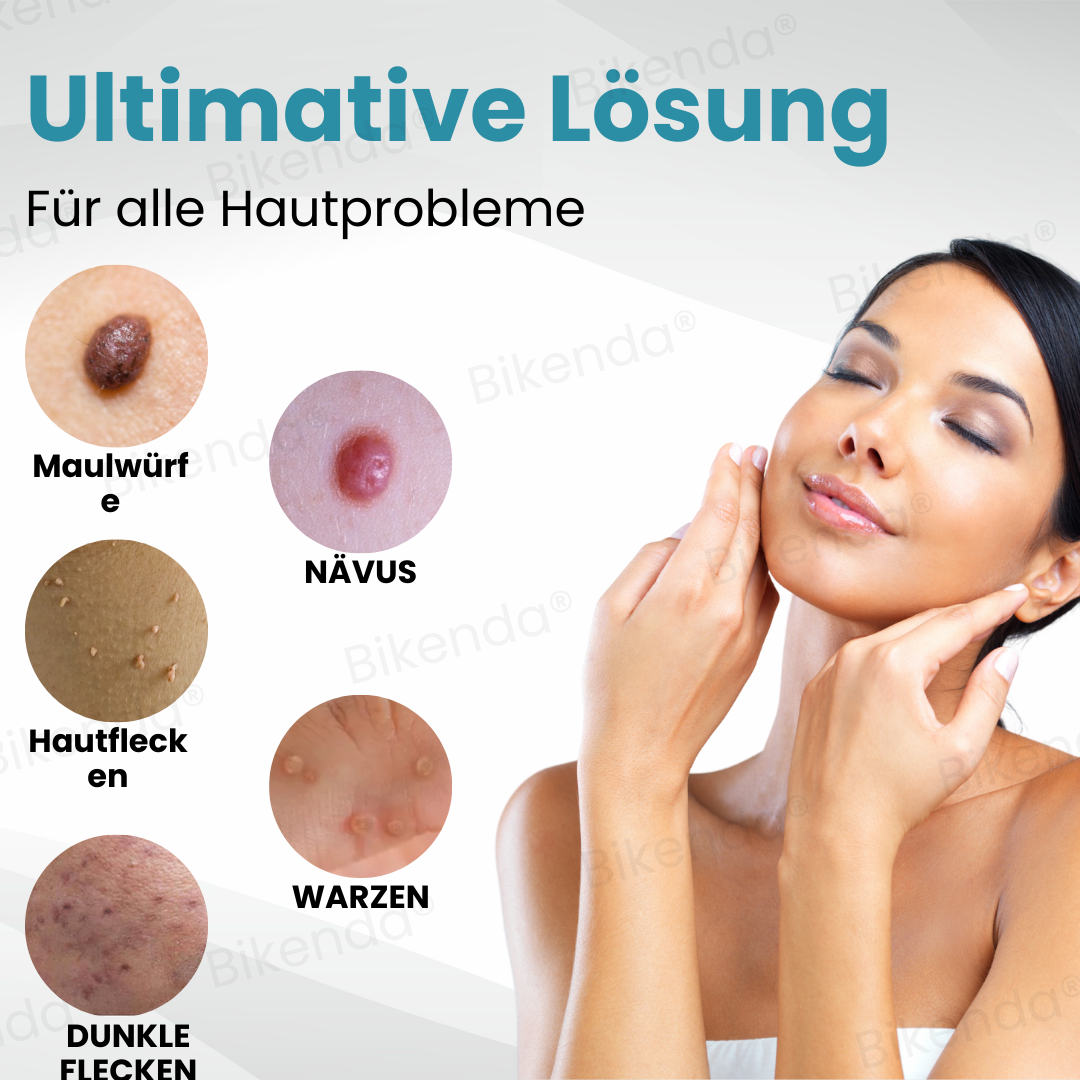 Bikenda® Nicht-invasiver Stift - und Warzenbehandlung Laserstift zum Entfernen