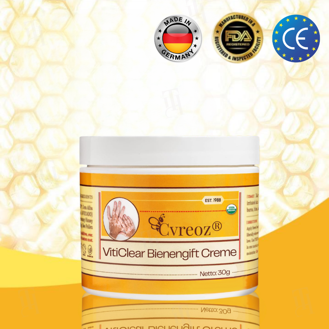 Cvreoz® VitiClear Bienengift Creme |Die Antwort der Natur für reine Haut✨