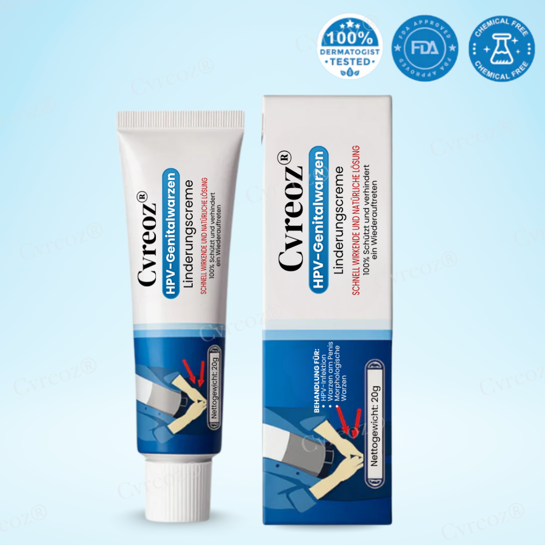 Cvreoz® HPV-Genitalwarzen Linderungscreme  | Nie wieder Juckreiz💕