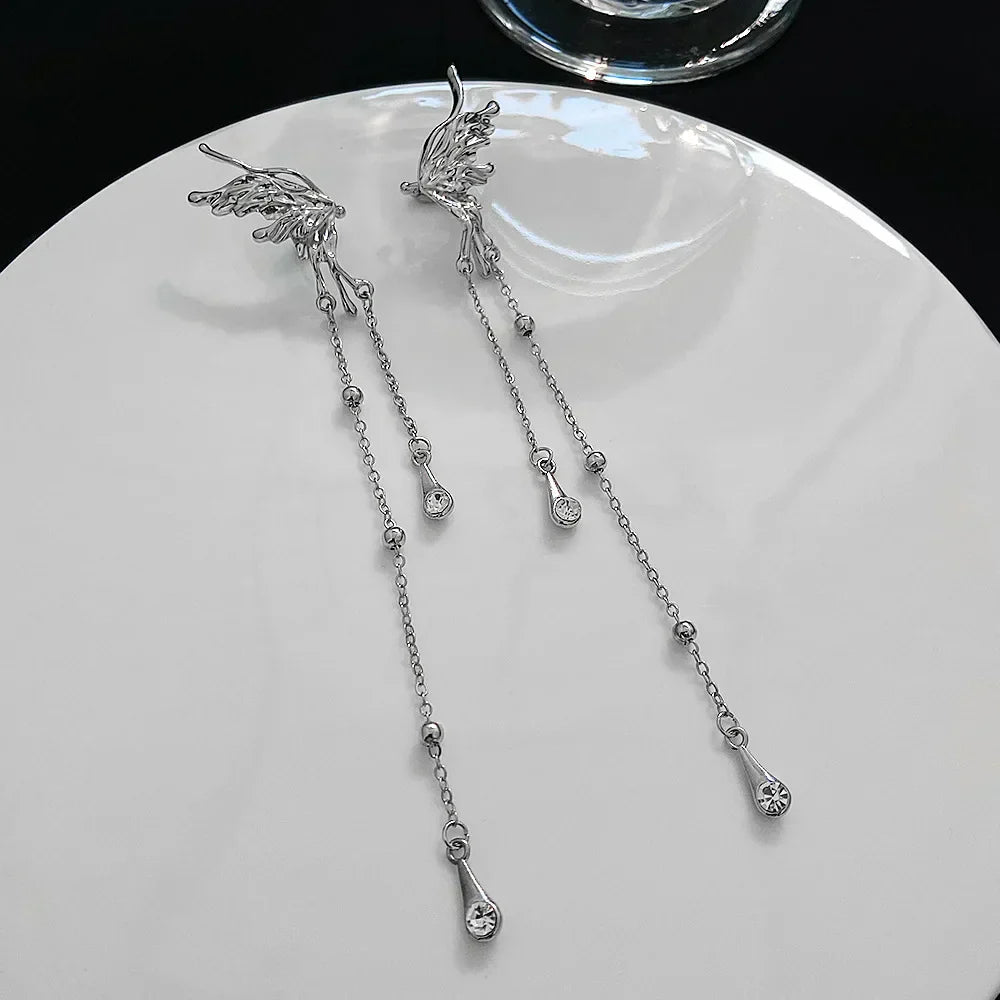 CZTICLE® Elegant Elf Butterfly Zircon Clip Earrings