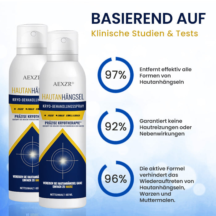 🏷️ EXKLUSIVES ANGEBOT! 50 % RABATT – AEXZR® Hautanhängsel-Kryo-Behandlungsspray