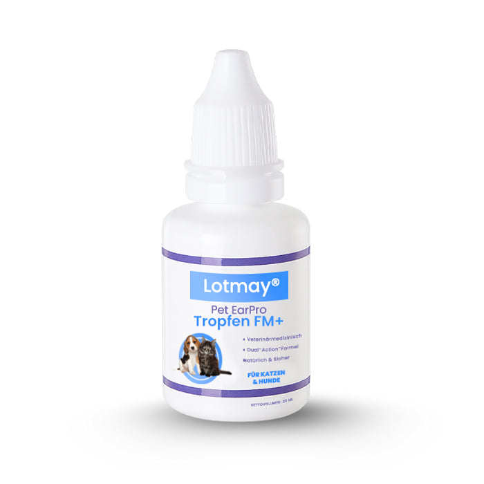🏷️ EXKLUSIVES ANGEBOT! 50 % RABATT | Lotmay® Pet EarPro Tropfen FM+