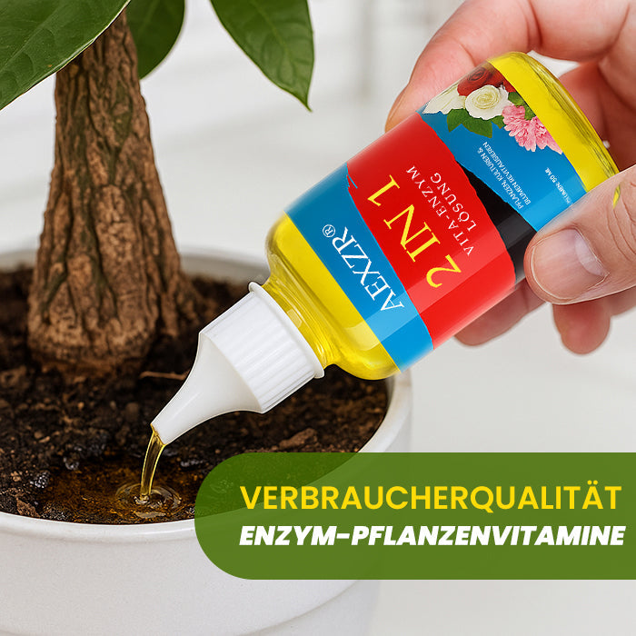 🔥RABATT ZUM NIEDRIGSTEN PREIS – 50 % RABATT – AEXZR® 2-in-1-Vita-Enzym-Lösung